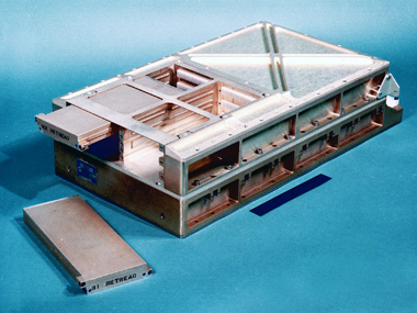 Apollo Guidance Computer Showing Core Rope Modules